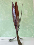 Brutalistic Regency style floor or table lamp by Franco Zavarise, 1999