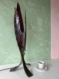 Brutalistic Regency style floor or table lamp by Franco Zavarise, 1999