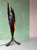 Brutalistic Regency style floor or table lamp by Franco Zavarise, 1999