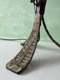 Brutalistic Regency style floor or table lamp by Franco Zavarise, 1999