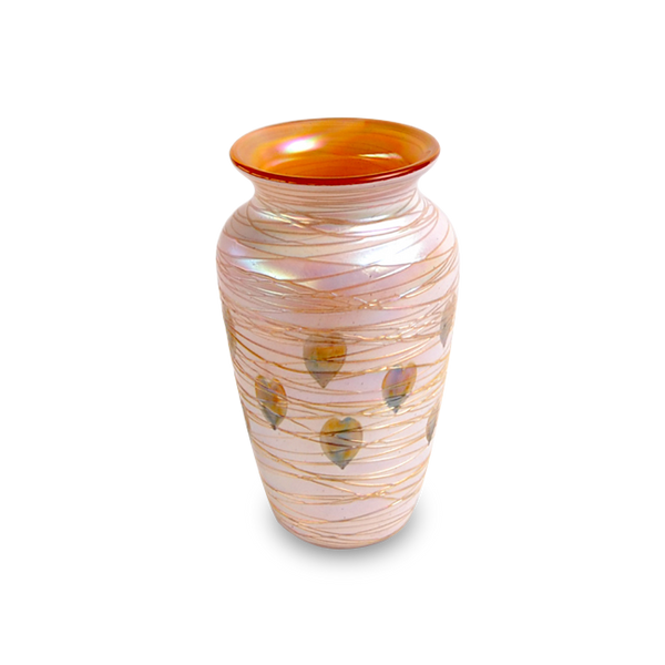 8AN 098 - Gold Wire Vase