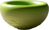 1RR 4.10 - Bowl (green oasis with lime)