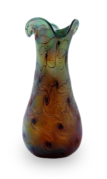 8AN 040 - Vase with green top
