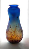 8AN 041 - Vase with blue top