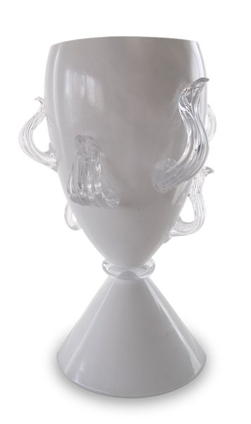 1RR 3.10 - Vase Super Cup 'Falling Leaves' (white)