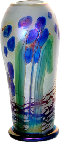 1RR 14.10 - Vase Pearly Irises