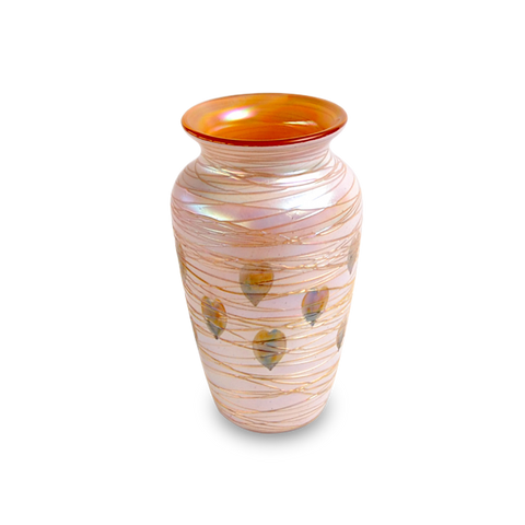 8AN 098 - Gold Wire Vase