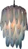 1RR 3.16 - Blue Silver Herring Chandelier