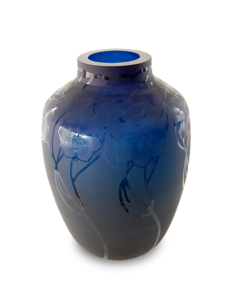 8AN 065a - Blue Vase 'Chini'