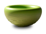 1RR 4.10 - Bowl (green oasis with lime)