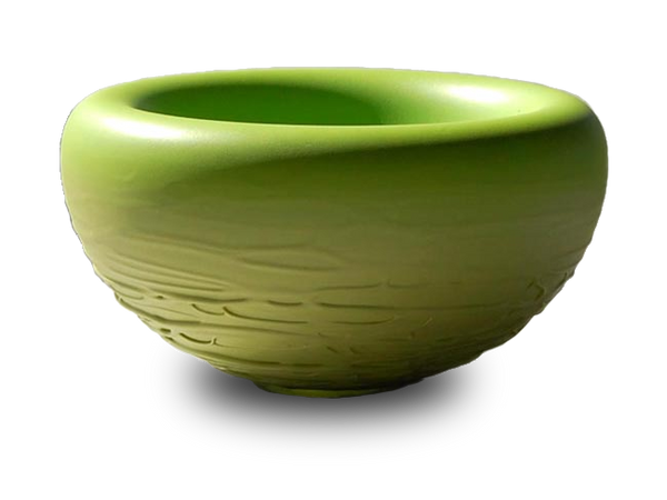 1RR 4.10 - Bowl (green oasis with lime)
